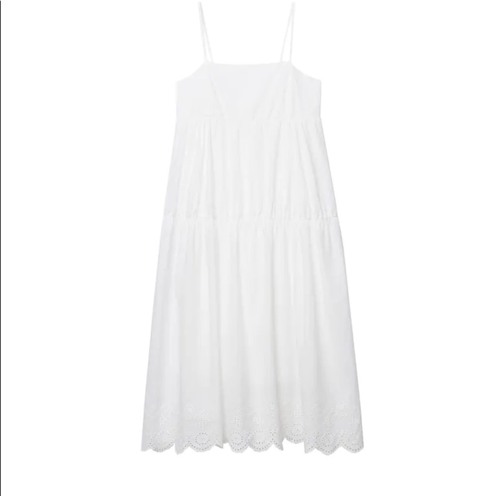 Mango Ruffles flowy dress